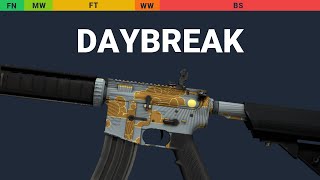 M4A4 Daybreak Wear Preview