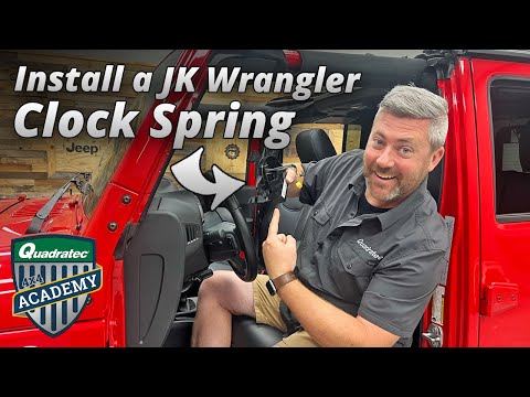 Learn How to Install a Clock Spring in a Jeep Wrangler JK | Quadratec Academy