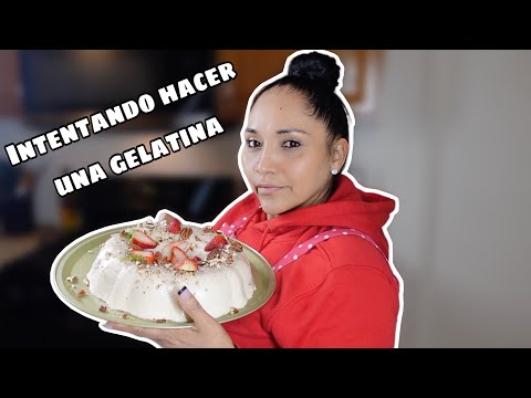 INTENTANDO DE HACER GELEATINA DE NUEZ!! *ME SALIO BIEN RICO*