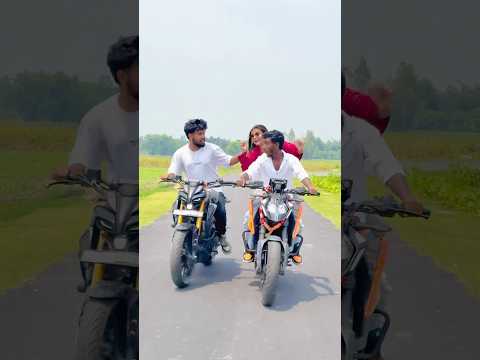 Dono Bikes Ko Ek Sath Ride Pe Jana Hai 🏍️ || KTM || Bhaskar Ghosh || #shorts #ktm #youtubeshorts