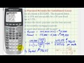 Mortgage Calculations and Concepts