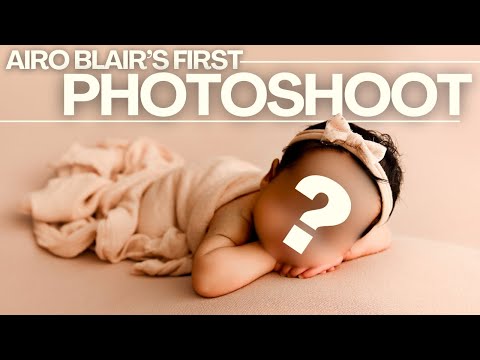 MEET BABY AIRO! | FACE REVEAL & FIRST PHOTOSHOOT!