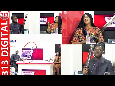 Maïmouna Bousso apporte le bâton “Focus" sur le plateau et s’adresse aux patriotes “Yéné lay waxal"