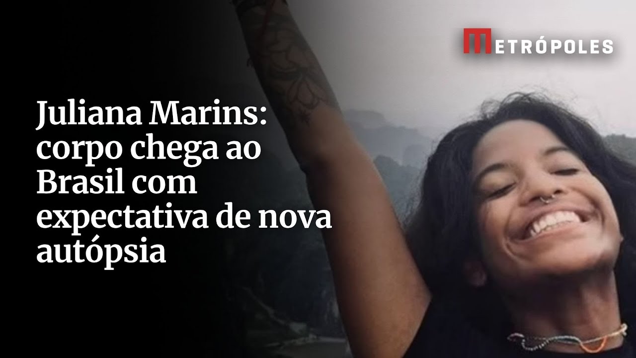 Juliana Marins corpo chega ao Brasil com expectativa de nova autópsia