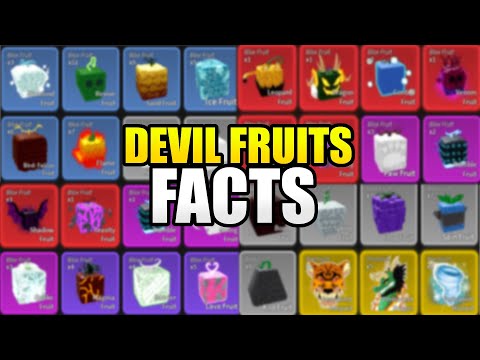 Facts about EVERY Fruits | Blox Fruits