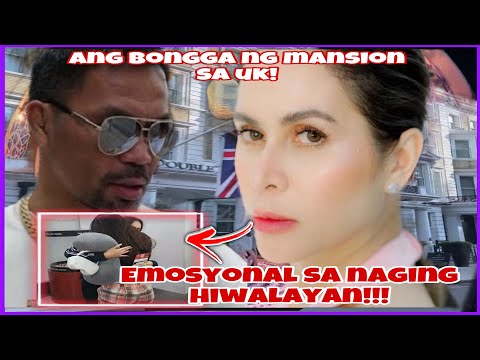 🔹EMOSYONAL JINKEE AT MANNY PACQUAIO SA PAG ALIS NG ANAK|IPINAKITA ANG MAGARBONG BAHAY SA UK❗️