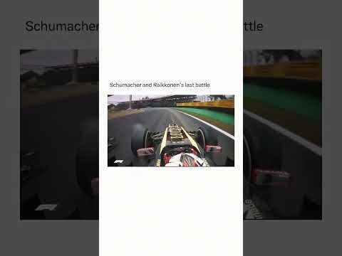 SO CLOSEEE #f1 #trending #formula1 #car #race #crash #classic #schumacher #racing