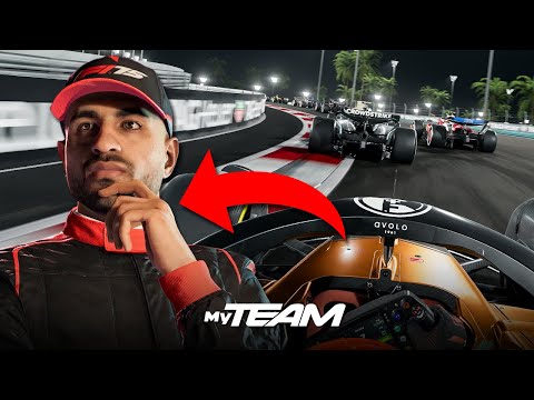 DRIVING AS OUR TEAMMATE IN THE SEASON FINALE - F1 25 My Team Career #24