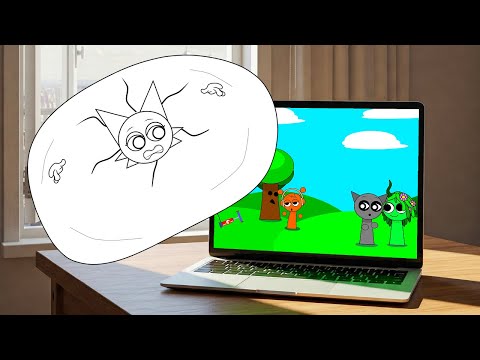 Sprunki Inflation How Wenda and Gray Got Into Space | Animation Meme | Funny Cartoon