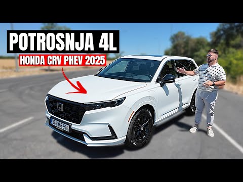 MOĆAN IZGLED I NISKA POTROŠNJA! HONDA CRV PHEV 2025