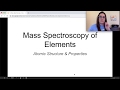 Mass Spectrometry and Isotopes Concepts