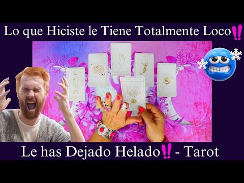 🎀LO QUE HAS HECHO TIENE A ESA PERSONA LOCA ❗TU LE HAS DEJADO HELADO❤️LECTURA DE TAROT ❤️AMOR❤️