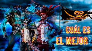 TODOS LOS PASES DE PIRATAS EN FREE FIRE ¿ CUÁL ES EL MEJOR ?