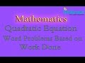 Work Rate and Cost Problems