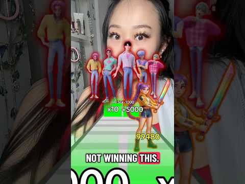 KPop Demon Hunters 😈 SAJA BOYS VS RUMI Game #shorts