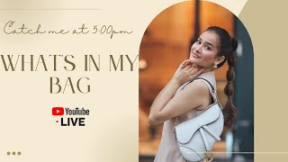 What's In My Bag! | Faby's Live