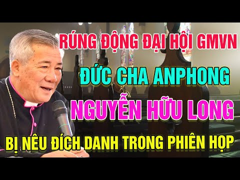 🛑Rúng Động Đại Hội! Đức Cha Anphong Nguyễn Hữu Long Bị Nêu Đích Danh Trong Phiên Họp Đầu Tiên