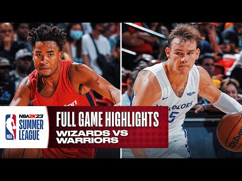 WIZARDS vs WARRIORS | NBA SUMMER LEAGUE | FULL GAME HIGHLIGHTS video clip