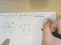 Solving Systems of Equations