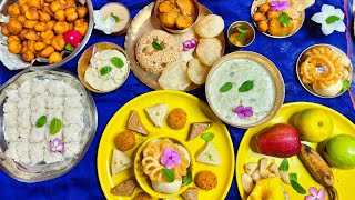 জন্মাষ্টমীতে কি কি বানিয়েছি 🌷🌼 #janmashtami #trending #hungrylife