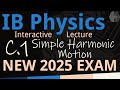 Simple Harmonic Motion Concepts