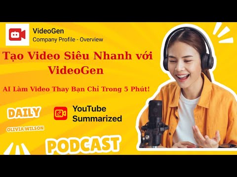 Tạo Video Siêu Nhanh với VideoGen – AI Làm Video Thay Bạn Chỉ Trong 5 Phút!