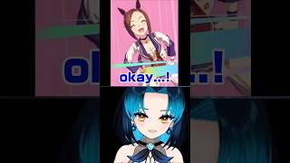 VTuber Crashes into PC from Racing Hype! #shorts #vtuberen #umamusume