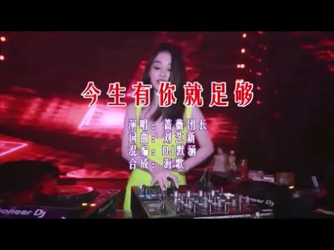 蔷薇团长 《今生有你就足够 （DJ默涵版）》 KTV 导唱字幕 （备有伴奏视频）