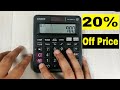 Calculating Percentages and Discounts