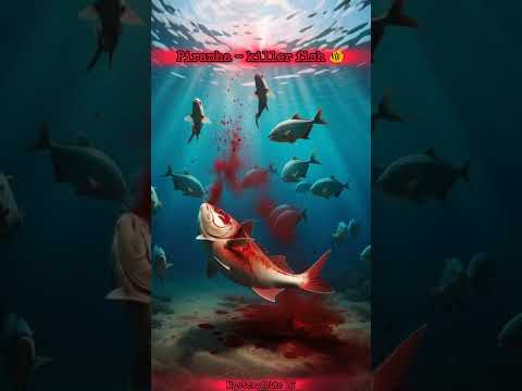 Piranha – Chhoti Machhli, Lekin Sabse Khatarnak Killer! #factsinhindi #factsinhindi #piranha #facts