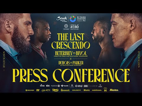 Artur Beterbiev vs Dmitry Bivol 2 Press Conference LIVE | Light-Heavyweight UNDISPUTED #RiyadhSeason