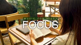 STUDY WITH ME | Coffee Shop | 🎹 Calm Piano Focus Music