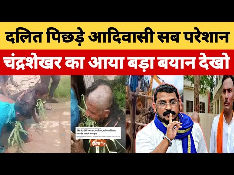 दलित पिछड़े आदिवासी सब परेशान Chandrashekhar Azad का आया बड़ा बयान #BharatDastak