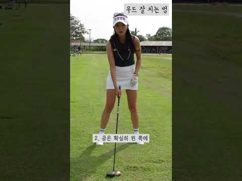 우드스윙 체크 / 프로가 우드칠 때 집중하는 포인트는?