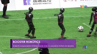 Robots humanoides potenciados con IA jugaron fútbol en Beijing – 01/07/2025