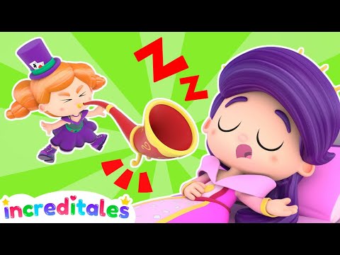 ALICE IN WONDERLAND can’t wake SLEEPING BEAUTY up! - Fairy Tales Stories