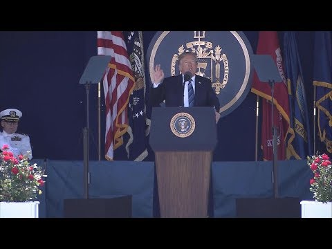 Pres. Donald Trump gives commencement speech at U.S. Naval Academy | ABC News