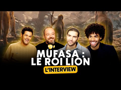 L'INTERVIEW - L'équipe de MUFASA : LE ROI LION (Tahar Rahim, Jamel Debbouze, Alban Ivanov...)