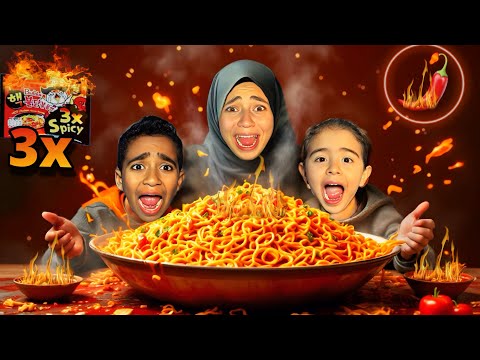 تحدي اخطر و احر اندومي كوري في العالم 3X 🔥(خالد الكابيتانو ضحية التحدي 😭)