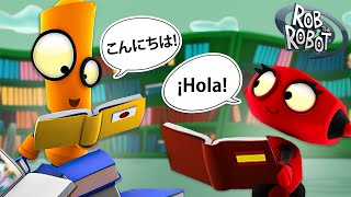 Robot Riddles! 🧩😕 | Rob the Robot | Kids Educational Cartoons