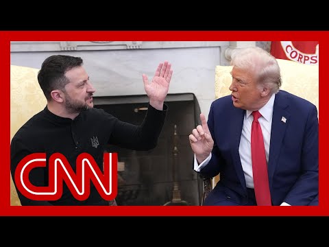 Watch tense Oval Office argument between Zelensky, Trump and Vance