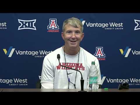 Arizona Football Press Conference - Brent Brennan