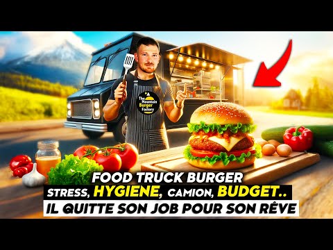 Il QUITTE son TRAVAIL pour SON RÊVE ! (Foodtruck BURGER🍔)