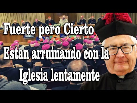 MONSEÑOR PRENDE LAS ALERTAS DE FORMA MUNDIAL, ESTAN ACABANDO CON LA IGLESIA POCO A POCO