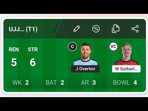 REN Vs STR Dream11 Prediction | REN Vs STR Dream11 Team | REN Vs STR Dream11 Prediction Today Match