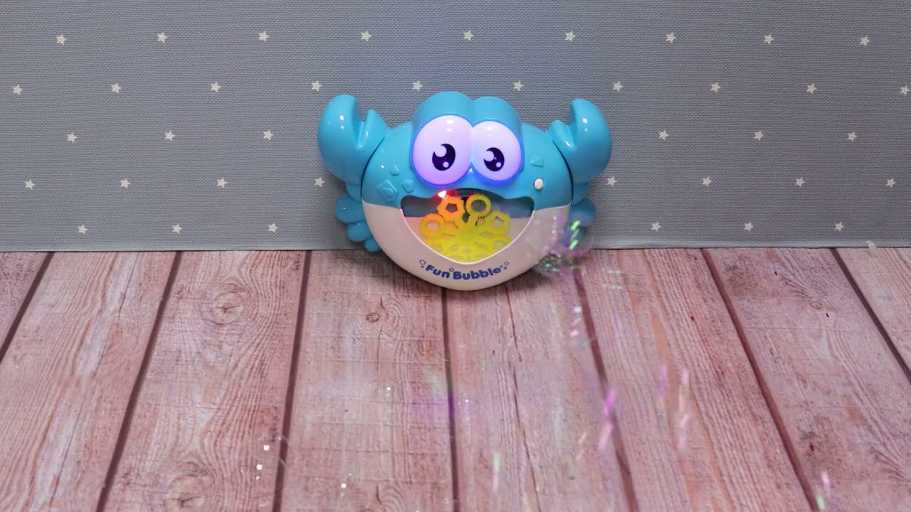 Пузыри мыльные Краб в ассортименте - видео