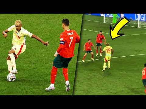 Lamine Yamal vs Portugal - Skills vs Cristiano Ronaldo - Portugal vs Spain Highlights Nations League