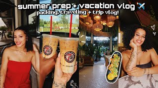 summer trip prep + vacation vlog! travel to florida with me ✈️