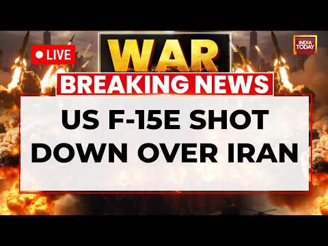 US Iran War LIVE: US F-15E Fighter Jet Shot Down Over Iran | Iran Places Bounty On US Pilot