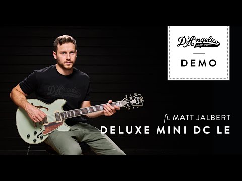 Deluxe Mini DC LE Demo with Matt Jalbert | D'Angelico Guitars